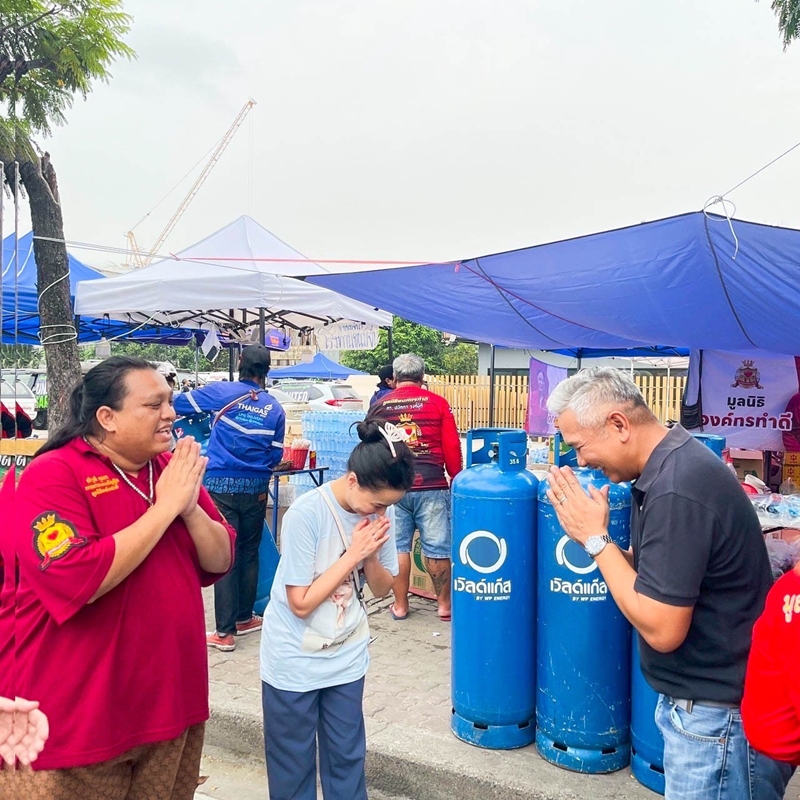 WP ร่วมเคียงข้างผู้ประสบภัยแผ่นดินไหว